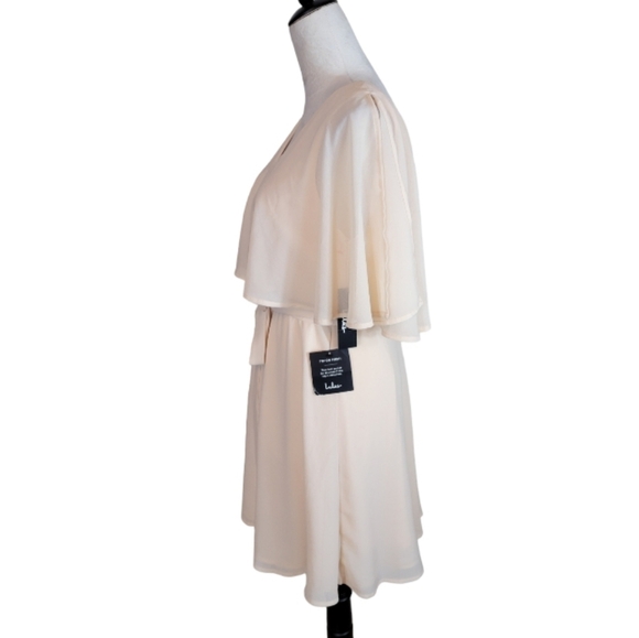 NWT Lulu's Butterfly With Me Chiffon Dress Size Large - Picture 4 of 6